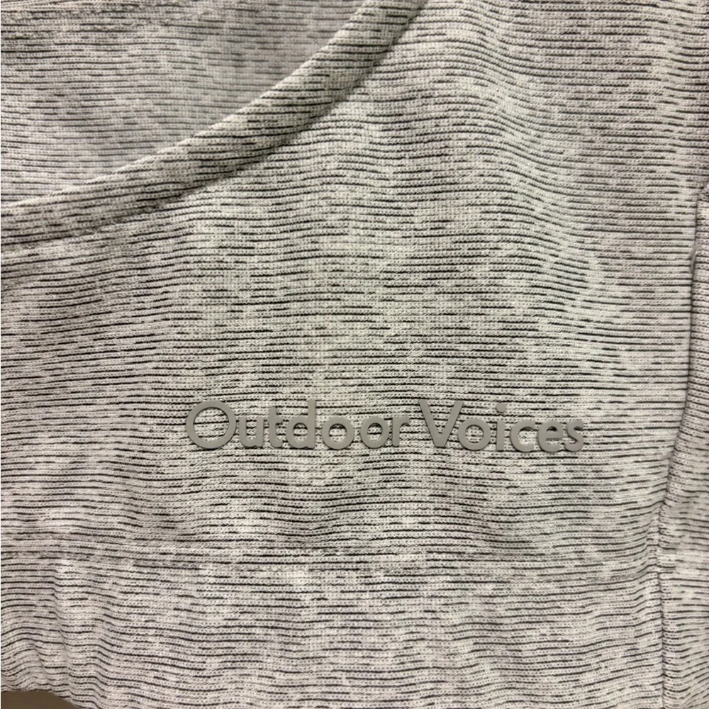 Outdoor Voices Double Time Bra XS Gray - Picture 6 of 6